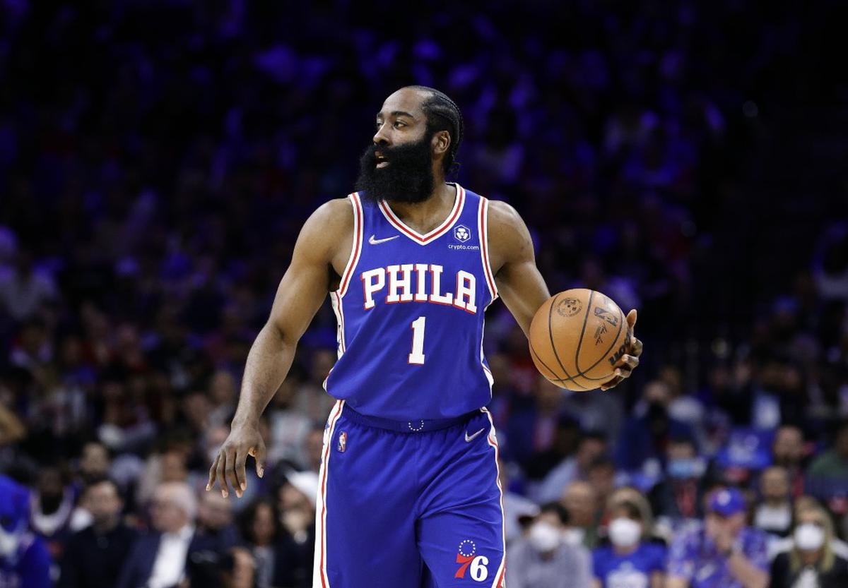 Philadelphia 76ers star James Harden claims he s down 100 pounds